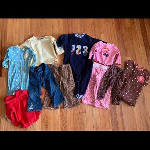 Toddler Girls 10 piece clothing bundle 12-18 mths